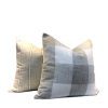 Buffalo Check Pillow Cover White Dwellissimo